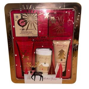 Andrea Grace 5pc Holiday Gift Set Sugar Berries Bath & Body NEW